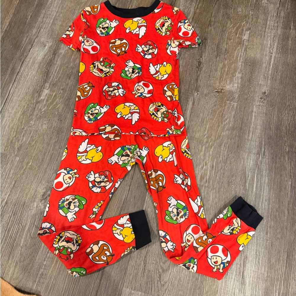 Nintendo Red Kids Pajama Set